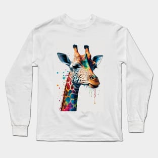 Giraffe Spots Never Looked So Good: Our Top Multi-Colored Prints Long Sleeve T-Shirt